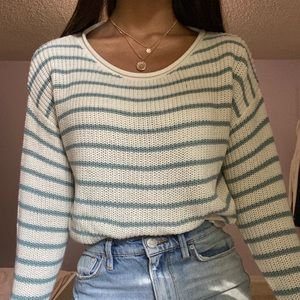 striped sweater
